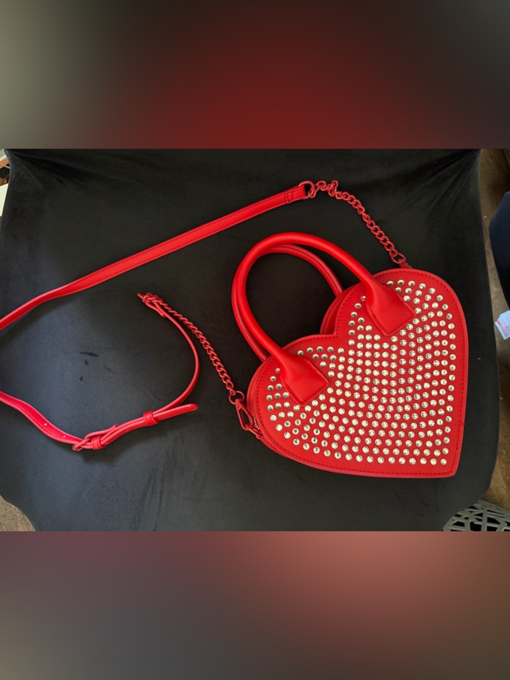 Betsey Johnson Heart Shape Bag